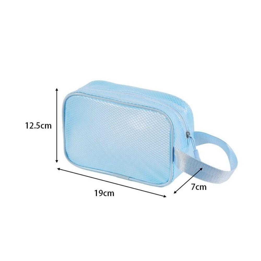 Handheld Mesh Makeup Bag Large Capacity Toiletry Kit Bag New Make Up Organizer Case  Travel