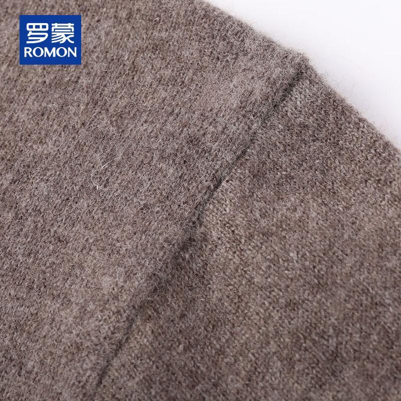 ROMON Мужской пуловер с круглым вырезом из смесового кашемира