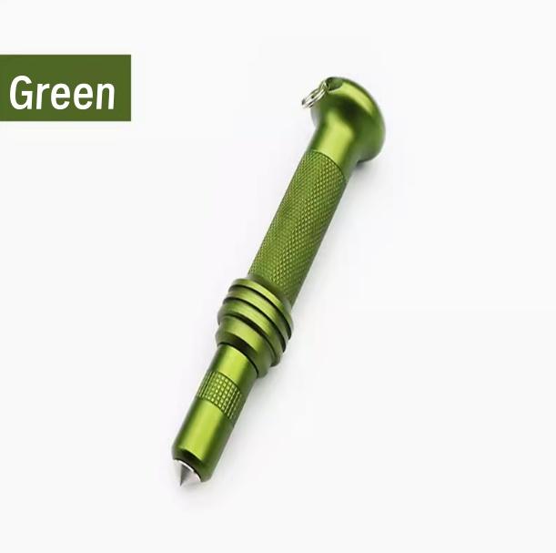 Многофункциональный автомобильный стеклобой, Металлический автомобильный эвакуатор с пружинным нажатием, Мини-мода, Один инструмент с автомобилем, Безопасный спутник