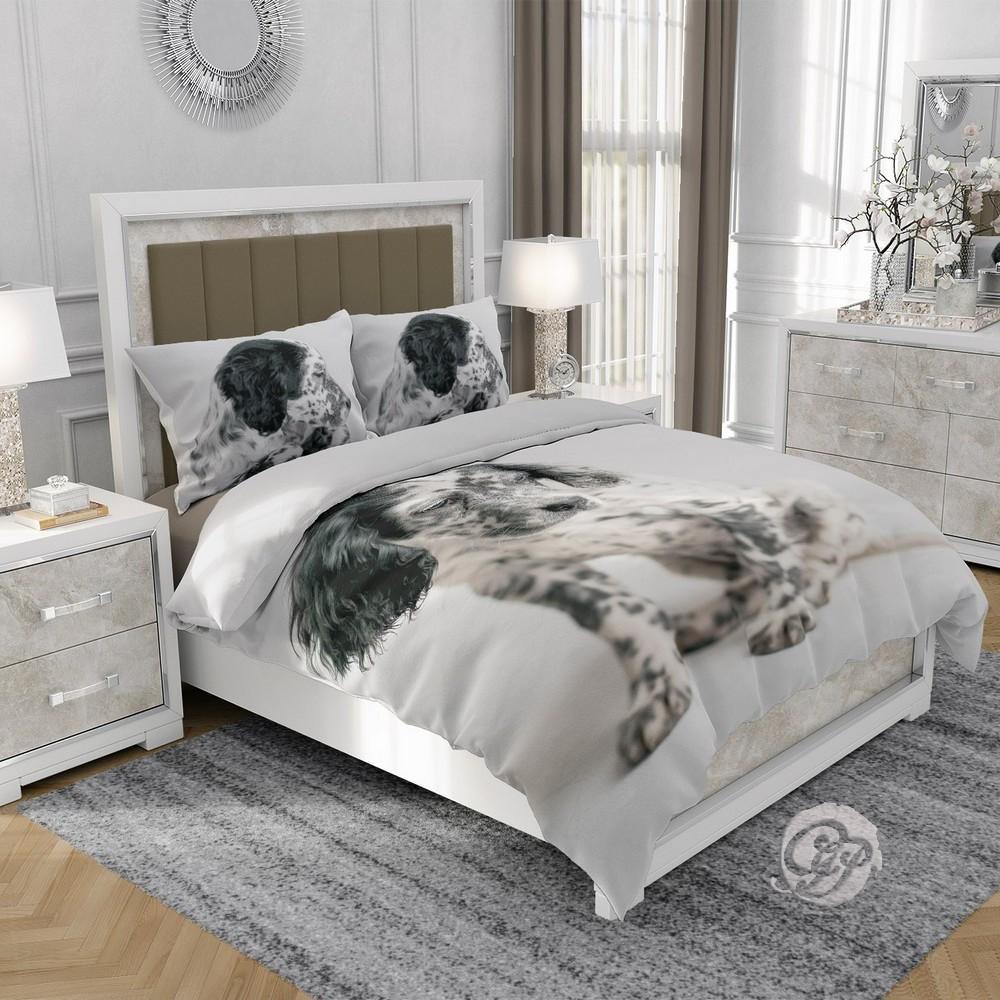 3D cotton satin bedding 160x200cm PATCHES