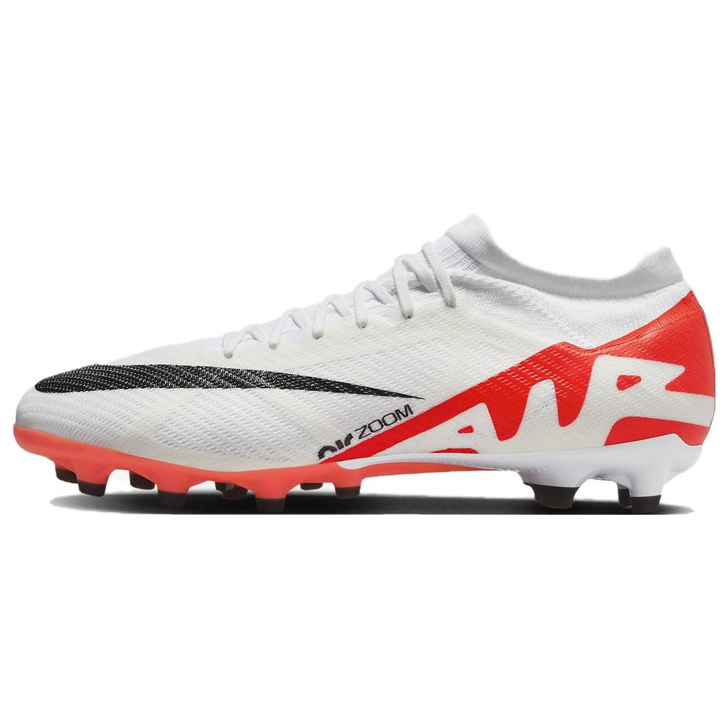 Nike Zoom Mercurial Vapor 15 Pro AG Ready Pack Unisex Sneakers White Bright-Crimson Black DJ5604-600