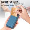 KB-63 Adhesive Phone Card Bag Wallet Kickstand Leather Phone Card Holder