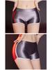 Silky Glossy Hip-Lifting Yoga Shorts: Campus Style Body Shaping Lingerie