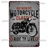 Металлический знак для мотоцикла со скоростью, винтажная табличка, жестяная табличка, настенный декор для гаражного клуба, табличка, поделки, езда на байкере, плакат с хот-родом