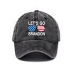 Унисекс модная бейсболка Let's Brandon бейсболка модная шляпа подарки