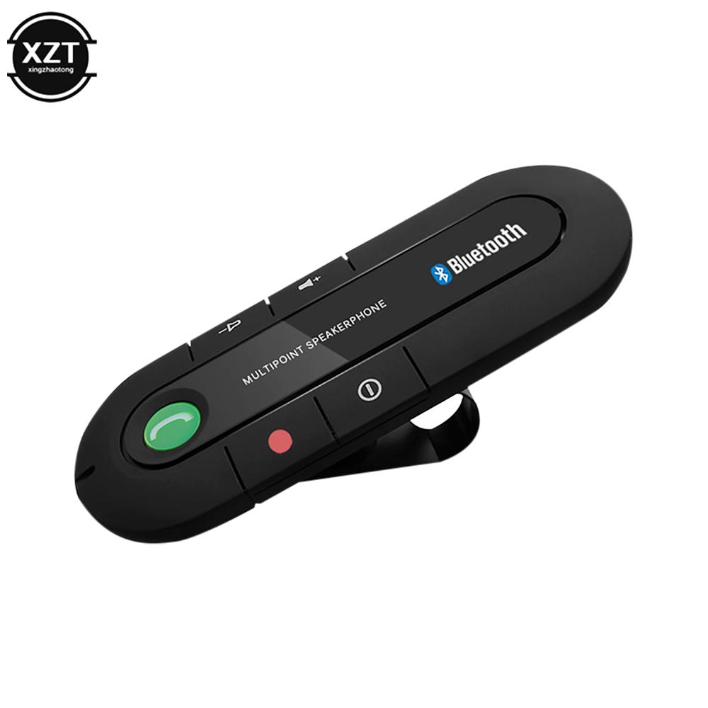 Громкая связь 4.1+EDR Беспроводной Bluetooth-совместимый автомобильный комплект громкой связи MP3-плеер USB-питание Аудиоприемник Крепление для солнцезащитного козырька