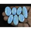 16X24-21X32ММ Натуральный Ларимар Пектолит Овальный Кабошон Свободный Драгоценный Камень 7Шт С-44