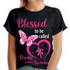 Butterfly Blessed To Be Called Breast Cancer Survivors Womens T-Shirts #TA-188