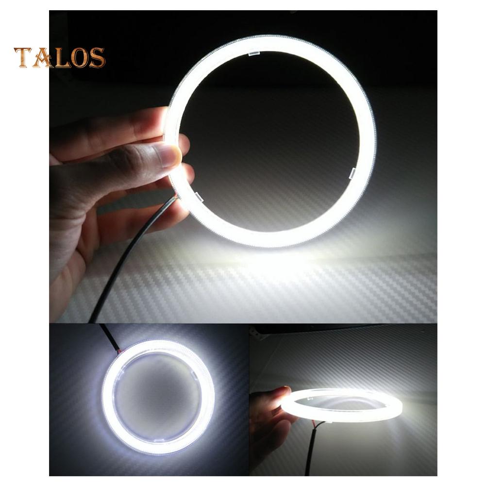 60 мм-120 мм автомобиль COB ангельские глазки светодиодные кольцевые фары лампы