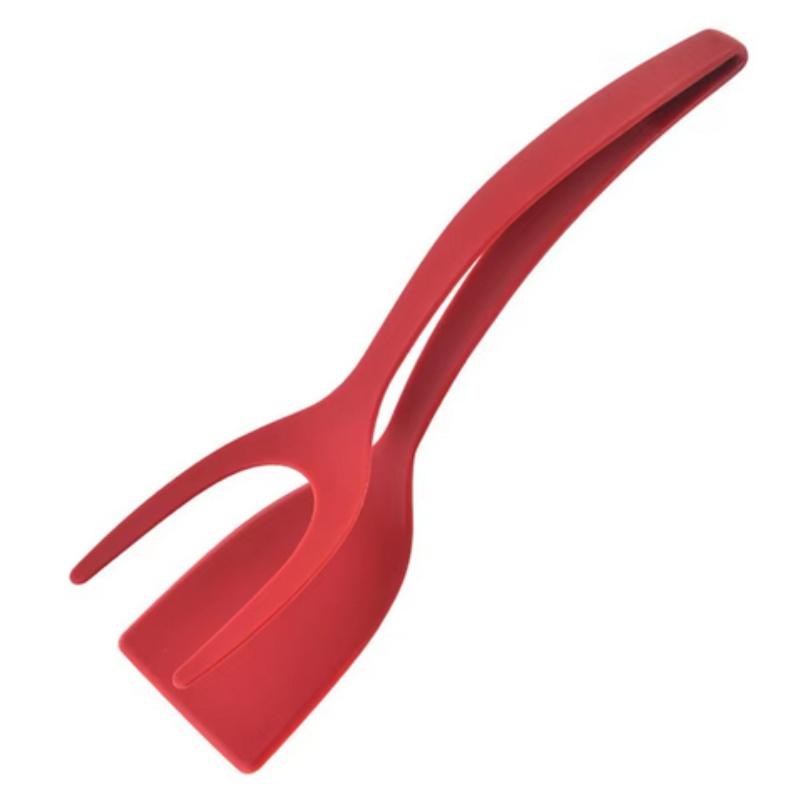Силиконовая лопатка для омлета, щипцы для блинов и тостов, кухонные принадлежности для переворачивания, гаджеты для готовки, многофункциональная лопатка для жареных яиц и стейков