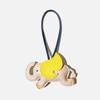 Cute Elephant Bag Pendant Keychain Chic PU Leather Keychains Phone Straps Chain Stylish Keyring for Fashion Enthusiasts