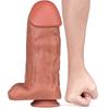 28 см * 9 см, большой, толстый, длинный, двухслойный, жидкий силиконовый пенис, большой пенис, женская мастурбация, анальная пробка