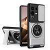 KEYSION Магнитный чехол для телефона Infinix Note 50 4G 50 Pro+ 50S 50X 5G Защита камеры со сдвижной крышкой Вертикальная подставка Ударопрочный чехол