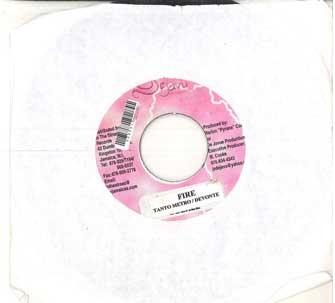 7inch Record TANTO METRO & DEVONTE / PATCHY & SH - Fire / Zum Forever NONE DE JAVU PRODUCT Jamaica Reggae, Ska & Dub Used