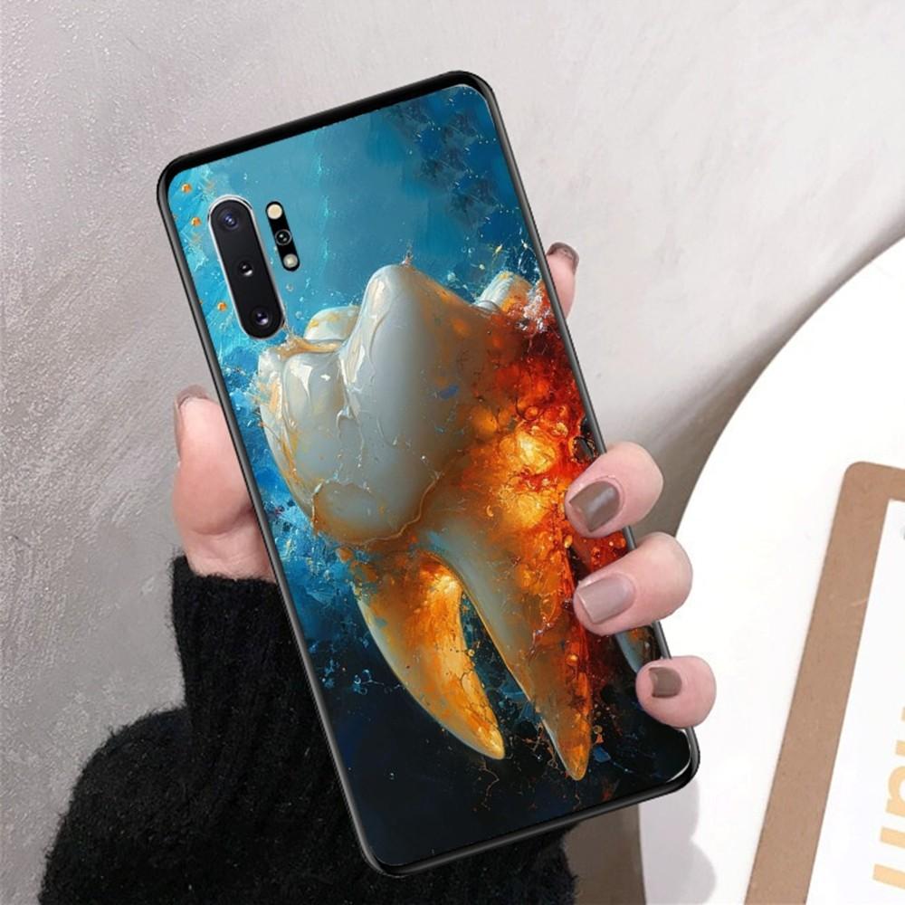 Чехол для телефона с рисунком 'Стоматолог' и 'Зуб' для Samsung Note 8 9 10 20 Pro Plus Lite M 10 11 20 30 21 31 51 A 21 22 42 02 03