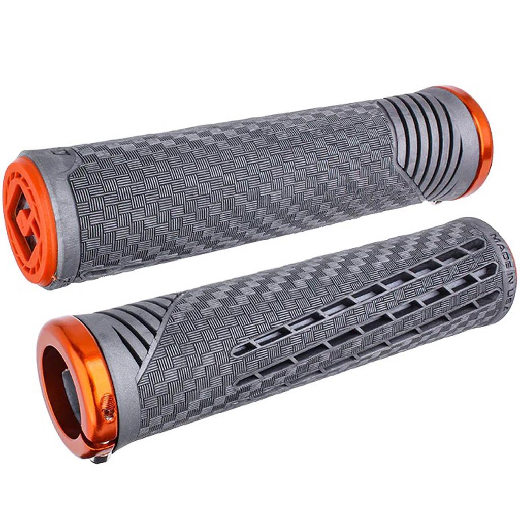 ODI CF Grip Серый с Orb Clamp Lock-On F35CFGO-O