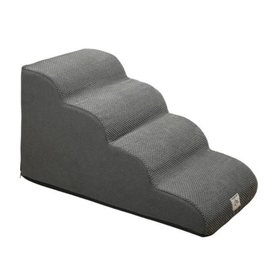 Лестница для маленьких собак, изогнутые ступеньки для собак, комнатная рампа для щенков и пожилых питомцев, моющаяся