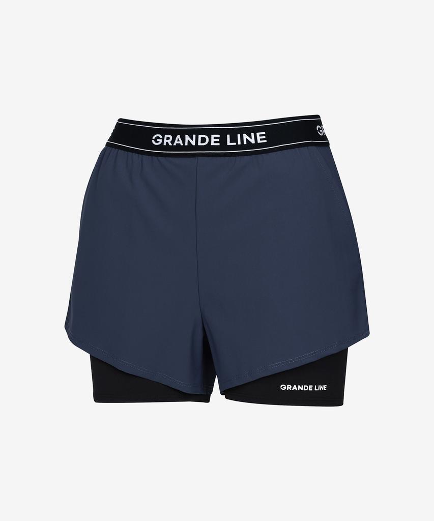 GRANDE LINE Elstretch Logo Running Shorts_3 Colors