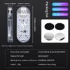 2/4PCS Car Door Warning Strobe Light USB LED Ambient Light Wireless Foot Light Mini Decoration Environment Light Atmosphere Lamp