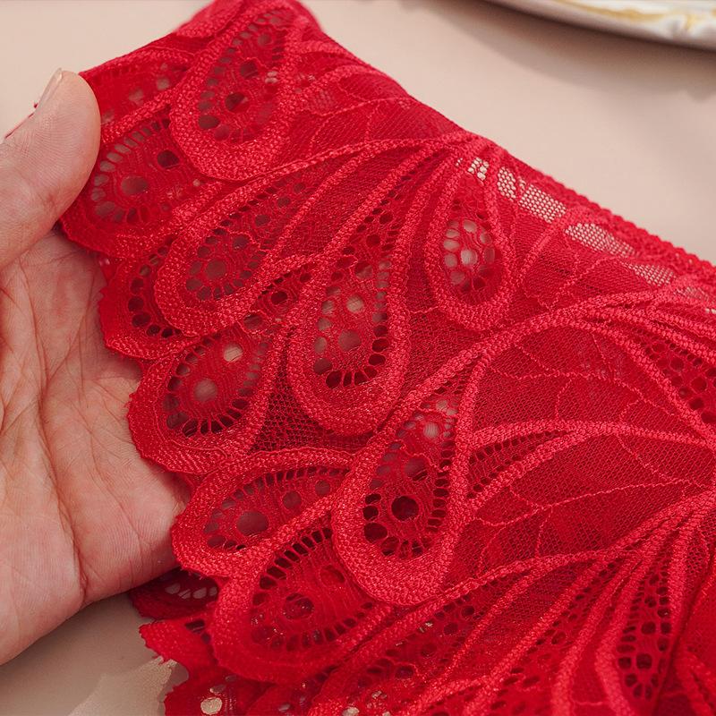 CFSC Women's Large Size Underwear Solid Color Print Lace Underwear