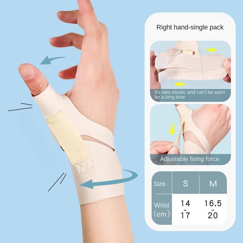 Оболочка для сухожилия большого пальца Специальная защита запястья для женщин с растяжением связок запястья Фиксатор для мужских видов спорта Баскетбол Тонкая защита для пальцев
