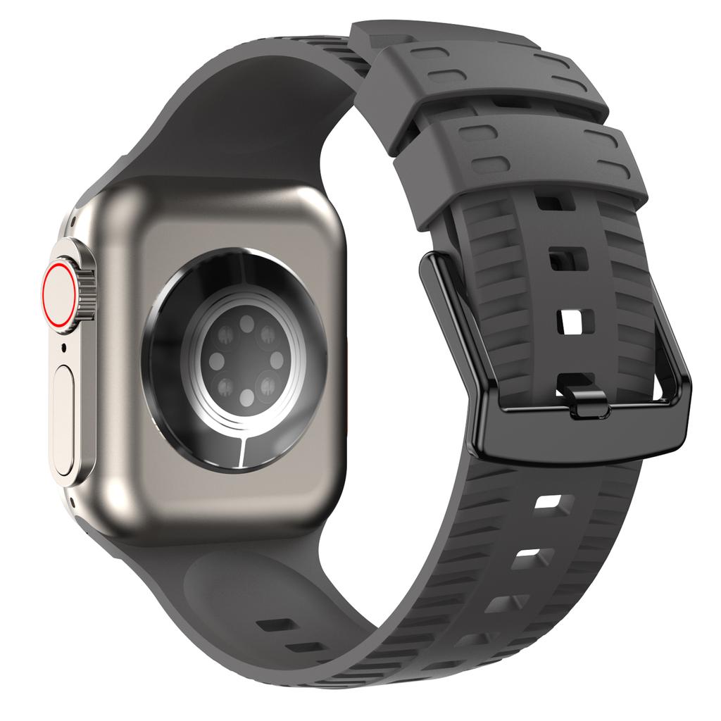 Ремешок с узором в виде шин для Apple Watch Ultra Band 49 мм, 44 мм, 45 мм, 41 мм, 42 мм, 38 мм, силиконовый браслет Correa IWatch Series 8 Se 7 6 5 4