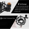 Black/Silver Metal Microphone Shock Mount Shockproof Spider Mic Holder Clip  Live Broadcast