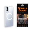 Optical Transparent Case for Samsung S25 Edge, Magnetic Crystal Clear Phone Case with Full Coverage Soft Edge, And Outer with Lanyard Strap