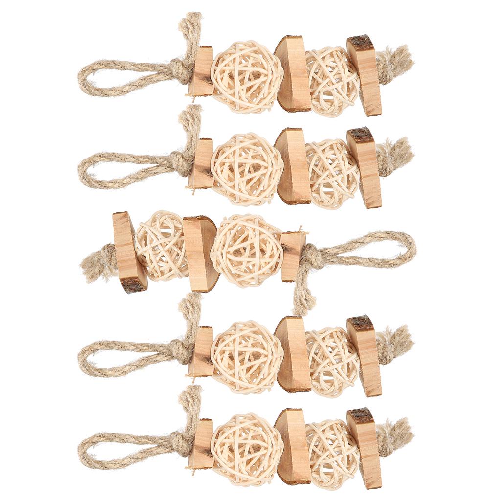 Игрушка для питомца Попугай Шлифовальная веревка Игрушка Яблоня Укушенный ротанговый мячик Хомяк Игрушка для питомца Шнур