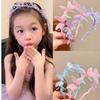 Cute Children Streamer Hair Hoop Shiny Fairy Pearl Hairband Gifts Princess Headband for Kids Girls