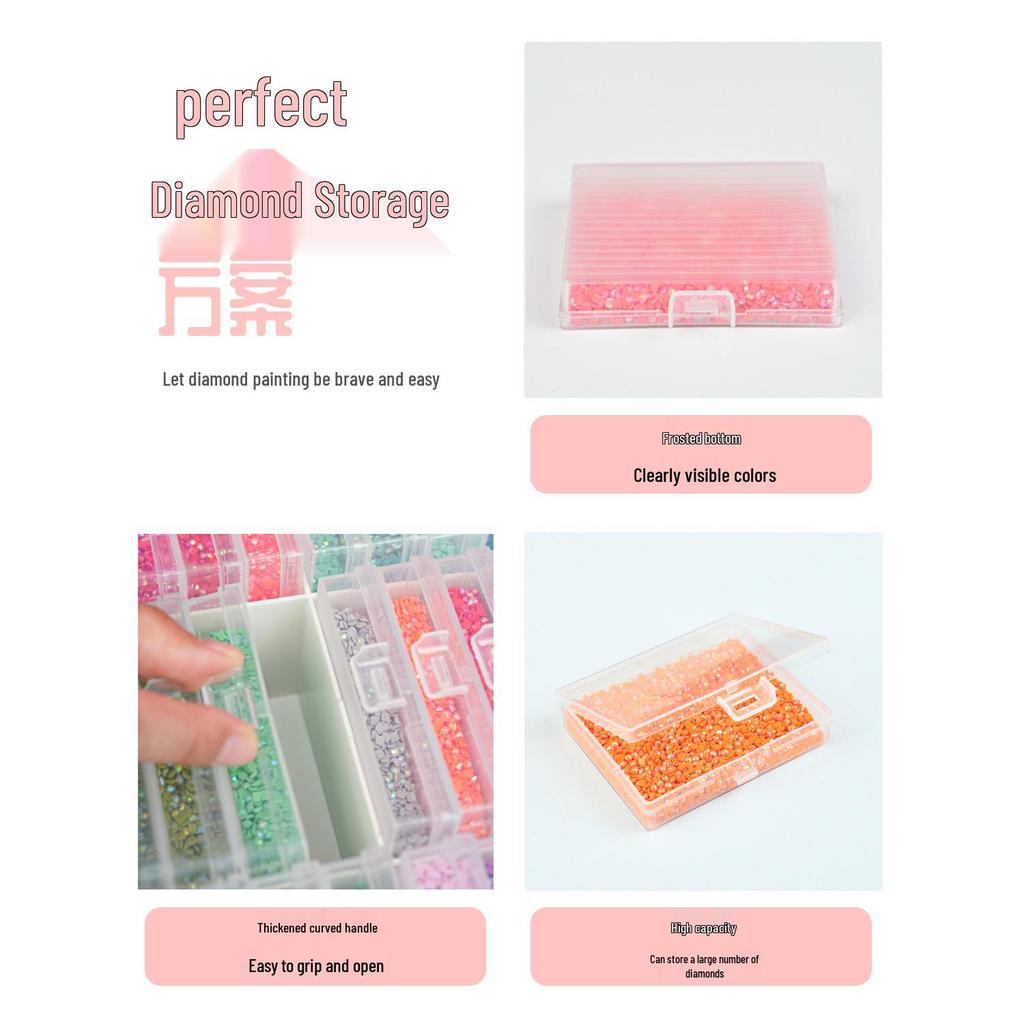 Поднос с откидной крышкой и сито для страз для алмазной вышивки своими руками - Новый выпуск