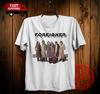 FOREIGNER Рок-группа Винтажная футболка Мик Джонс Иэн Макдональд Лу Грэмм Деннис Эллиотт Унисекс Футболка
