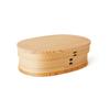 Akita Odate Kogei Magewappa Oval Lunch Box (Small)