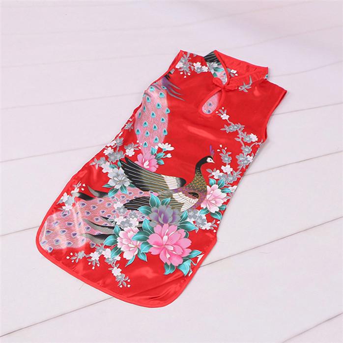 Летние детские костюмы Cheongsam Детские костюмы в китайском стиле