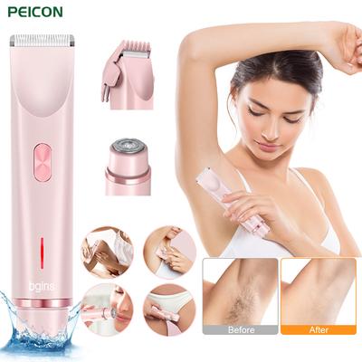 1 шт. Электробритвы для женщин, безболезненный женский эпилятор, бритва для усов на лице, бикини, подмышек, ног, триммер, электрическая эпиляция