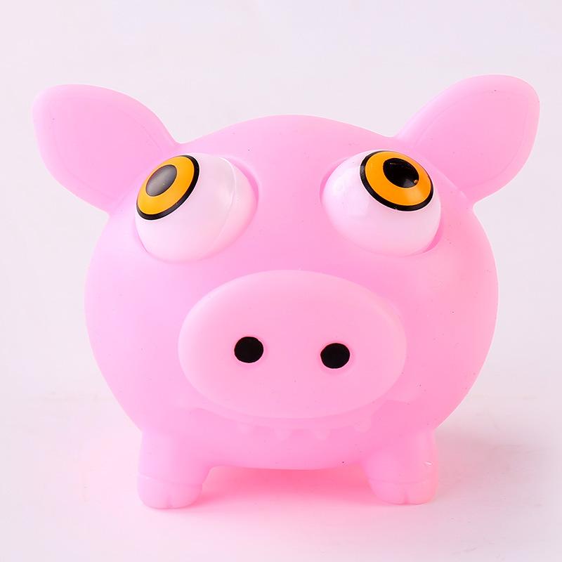 Мягкая игрушка в виде животного, милый антистрессовый мячик, сжимаемый подмигивающий кукла, игрушки Abraact, мягкие липкие игрушки для снятия стресса, забавный подарок J79