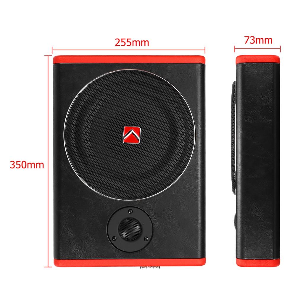 600W 8 Inch Car Amplifier Subwoofer Car Audio Slim Under Seat Subwoofer Speaker Car Subwoofers Woofer