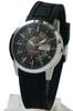 Aureol S.P.F.W. Solar Men's Watch SW-608M-01 Black