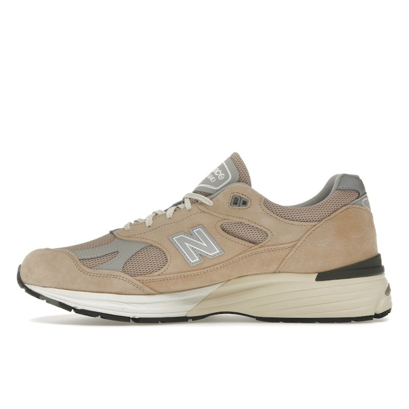 New Balance 991v2 Made In England Cuban Sand Unisex Sneakers Tan Harbor-Mist Silver U991BE2