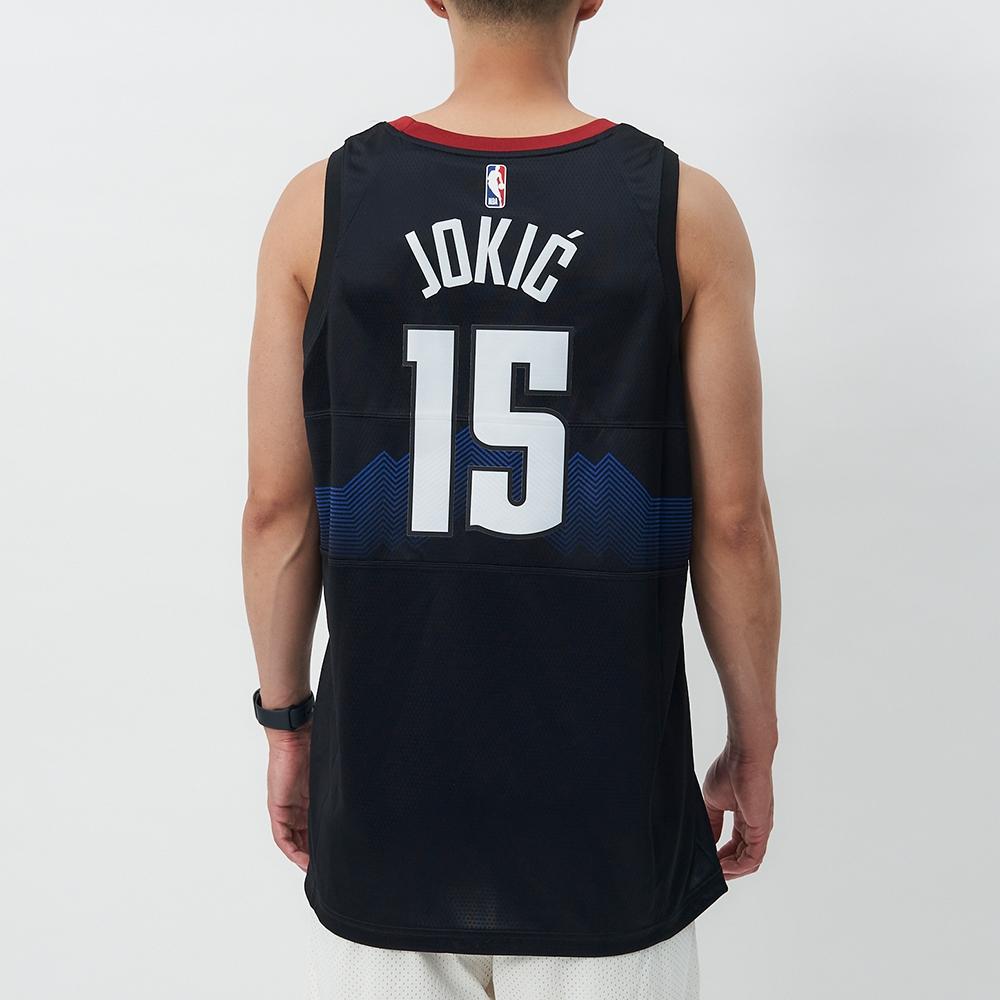 Nike Dri-FIT НБА Никола Йокич Денвер Наггетс Городская версия 2023 Swingman Мужская майка DX8500-011