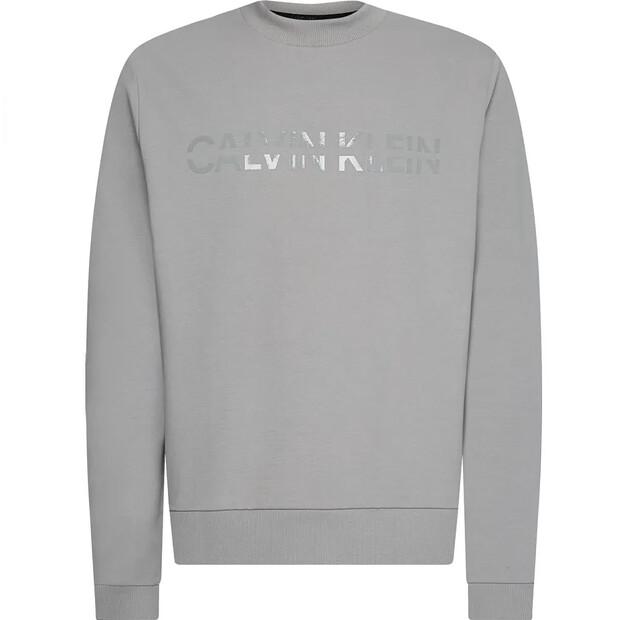 Calvin Klein Matt Shine Split Logo Sweatshirt