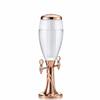 with Icicles Beer Dispenser Dual-Head Faucet Beverage Machine Creative Drink Holder  Hotel Use