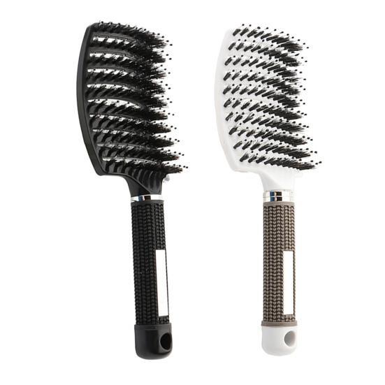 2 шт. вентилируемая щетка для волос портативная антистатическая тонкая густая вьющаяся длинная влажная сухая щетка для волос для женщин и девочек массаж кожи головы укладка волос распутывание расческа