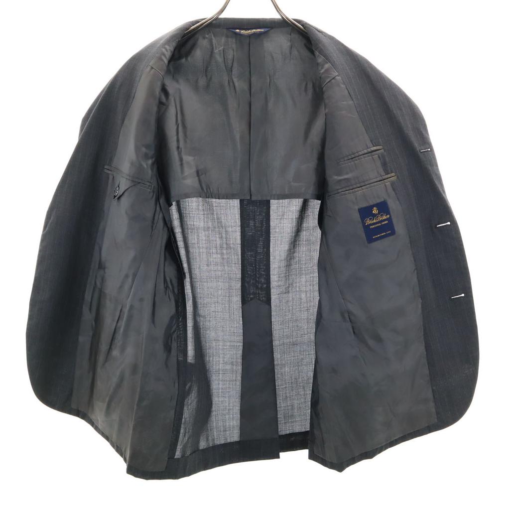 Brooks Brothers Striped Pattern Suit Setup Gray Men's Used