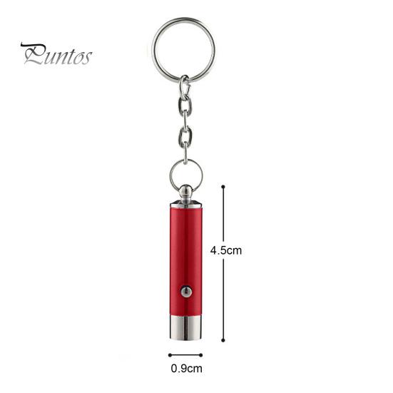 УФ-фонарик, брелок, мини-на батарейках, портативный, многофункциональный, защита от фальшивых денег, металлический черный фонарь, брелок для ключей, принадлежности для рюкзака