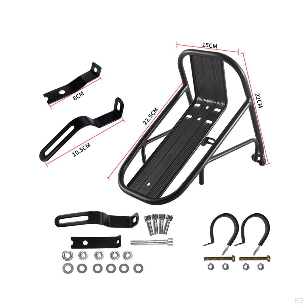 Держатель велосипедной вилки, быстроразъемное крепление из алюминиевого сплава, фиксированное переднее крепление