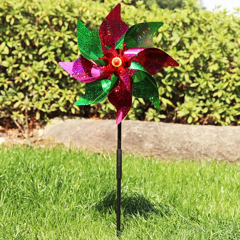 Отпугиватель птиц Вертушки Светоотражающие блестящие отпугиватели птиц Ветряная мельница Защитите Гарде