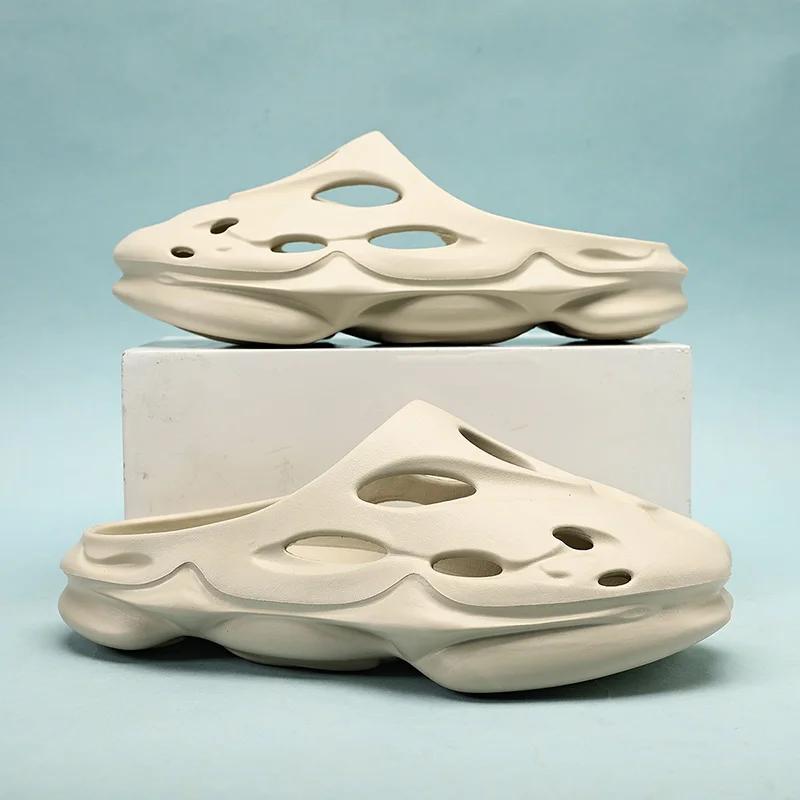 Men Slippers Lightweight Summer Shoes Casual Sandals Comfortable Beach Shoes