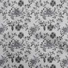 Cotton Flex Gray Fabric Floral  Diy Clothing Quilting Fabric Print Fabric By Yard 40 Inch