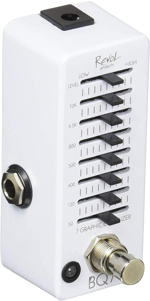 Revol effects Revol Effects Effector 7-полосный графический эквалайзер для баса BQ7 EBEQ-01